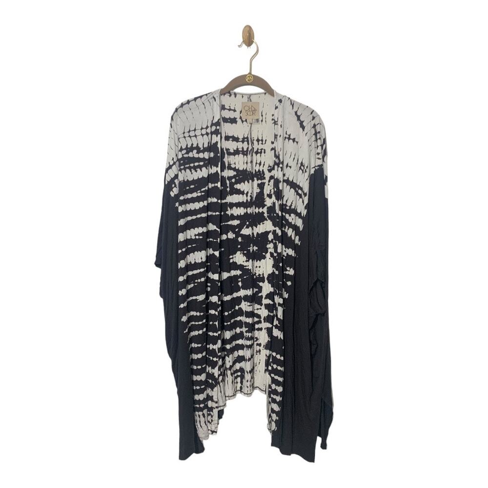 Chaser Revolve Boho Long Tie Dye Open Kimono Duster Kaftan Wrap Cover Up M/L‎ Xl